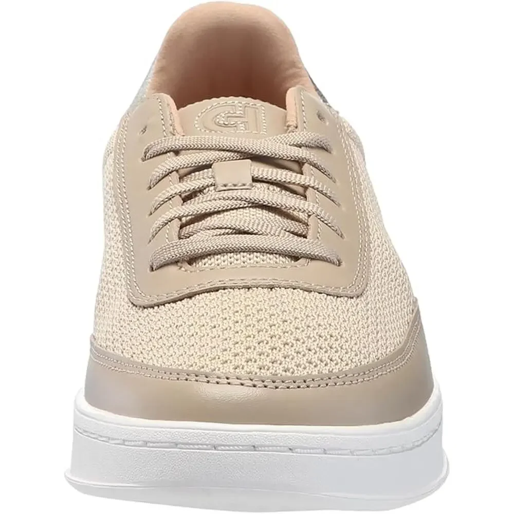 NWT Cole Haan Womens Grandpro Leisure Sneaker tan gold sz 6